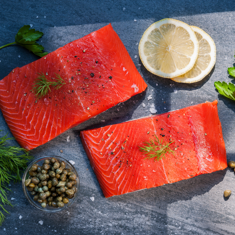 Alaskan Salmon - Prices are Per Pound 